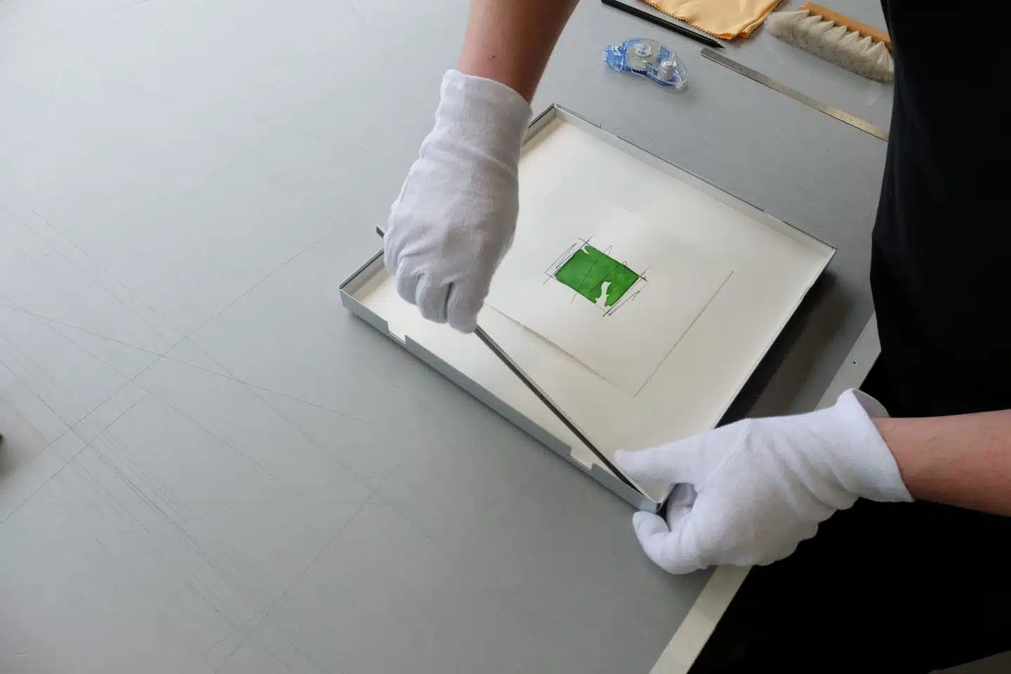 Distanzleisten einfügen