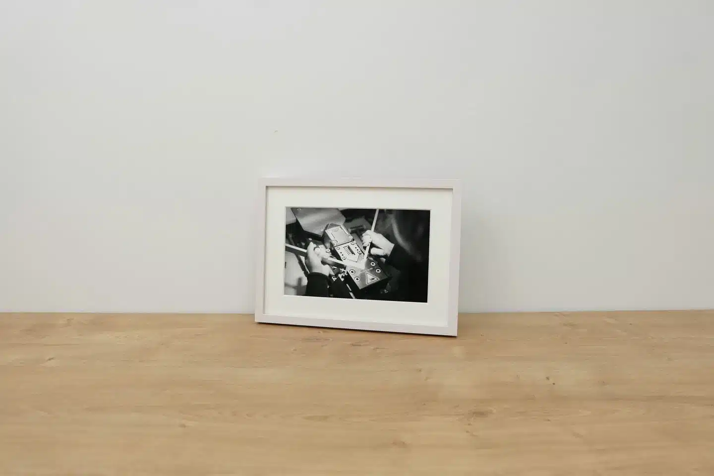 Passepartout flächig abgedeckt